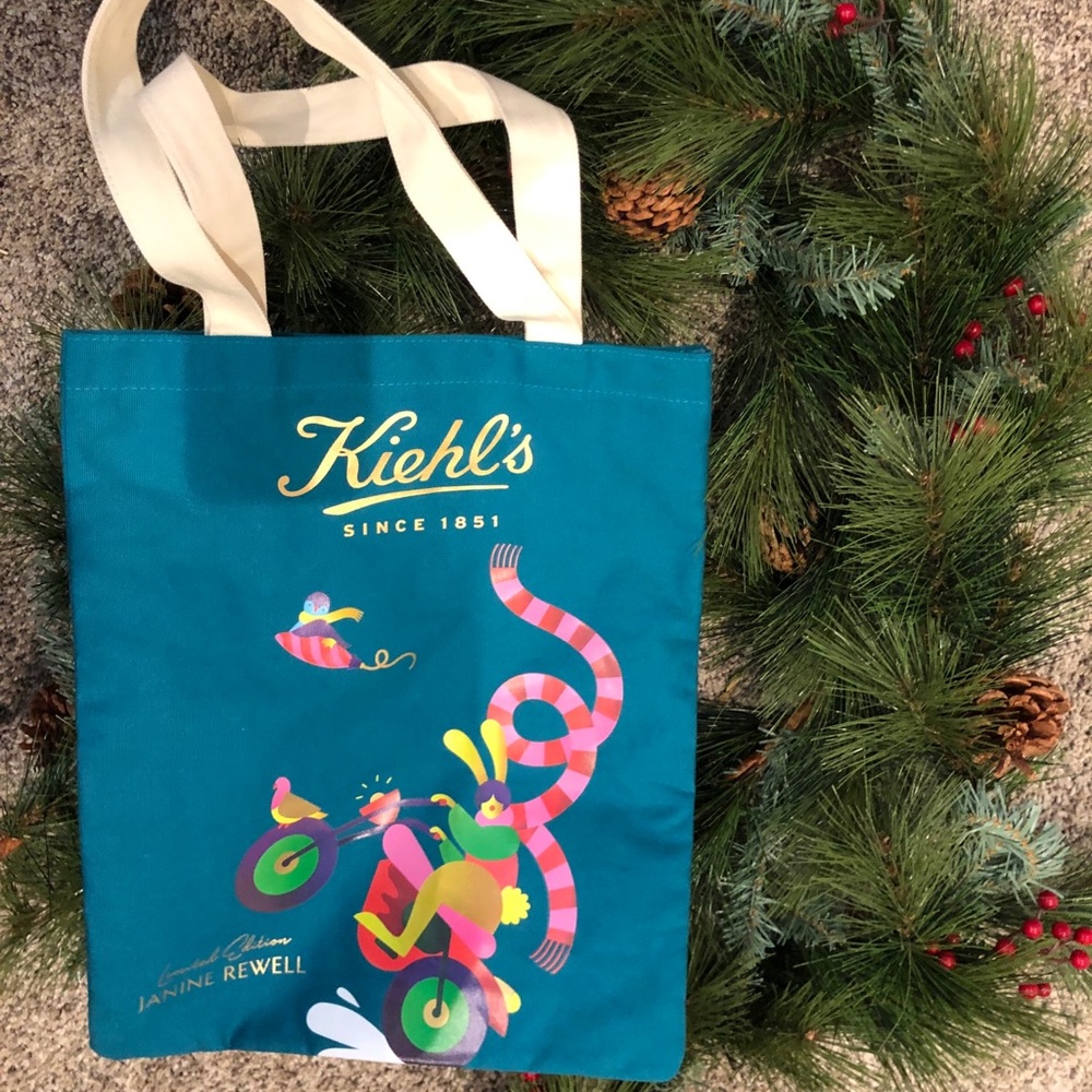 NEW Kiehl’s limited edition Christmas tote bag